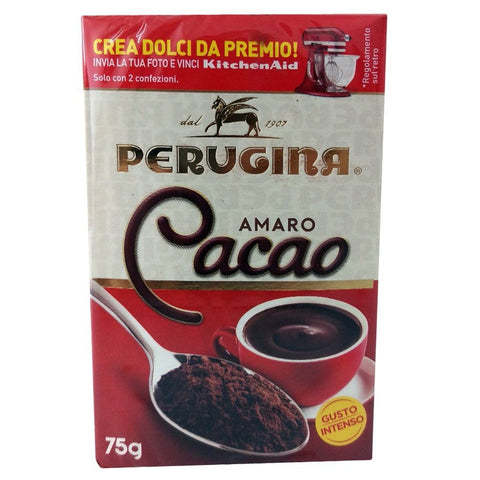 Perugina Bitter Kakaopulver 1x85g Original italienisch Kakao & Heiße Schokolade