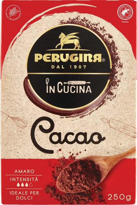 Perugina Kakao Bitter 250 Gramm Für Kuchen Und Torten - Made In Italy italienisch Original Gebäck