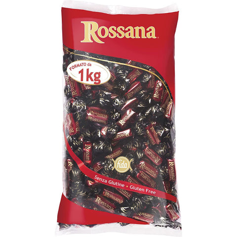 Perugina Rossana Cioccolato Süßigkeiten mit Schokoladengeschmack Gefüllte lollies Gluten-frei 1 Kg 3x italienisch Original