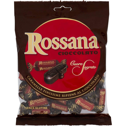 Perugina Fida Süßigkeiten Rossana mit Schokoladengeschmack Gefüllte lollies . 6x 125gr Original italienisch