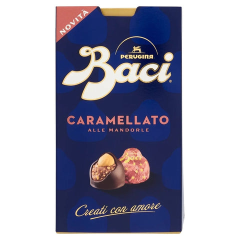 Perugina Nougat MHD 09/2026 Perugina Baci Perugina Bijou Caramellato alle mandorle Karamellisierte Mandeln 200 g italienisch Original 8000300429305