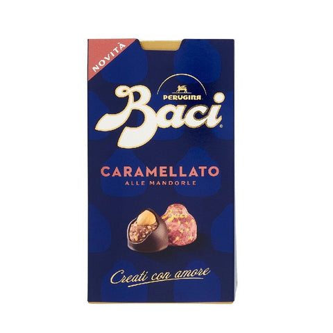 Perugina Pralinen Baci Perugina Caramellato Karamellisierte Schokolade mit Mandeln 200gr 8000300429305