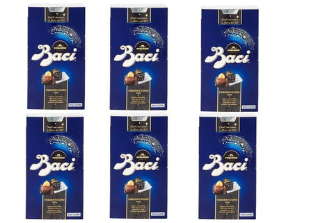 Perugina Baci Perugina 14 st. Fondentissimo 70% Dunkle Schoko Pralinen schokolade 6x 200g italienisch Original