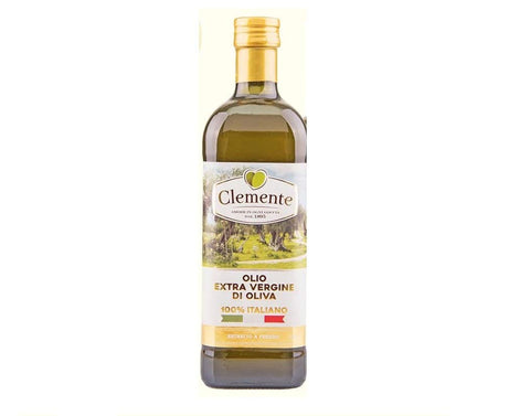 PGONA Öl 3x Clemente Olio Extra Vergine di Oliva Natives Olivenöl extra 100% italienisch kalte Extraktion 1Lt 8010445004602