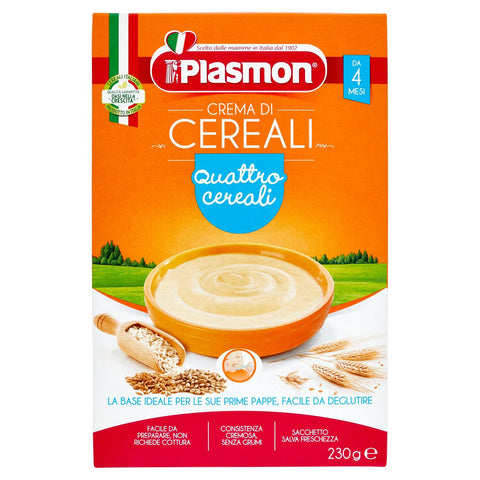 Plasmon Cereali 4 Cereali 230 G italienisch Original Müsli