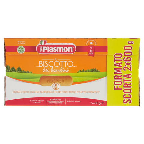 Plasmon Kekse PLASMON BISCOTTI 2x 600GR 8001040418512