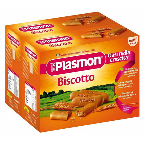 Plasmon Keks 540g + 2 Stück italienisch Original