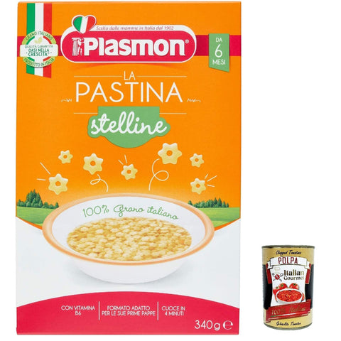 Plasmon Pastina Stelline 340 g da 6 mesi Nudeln & Pasta italienisch Original