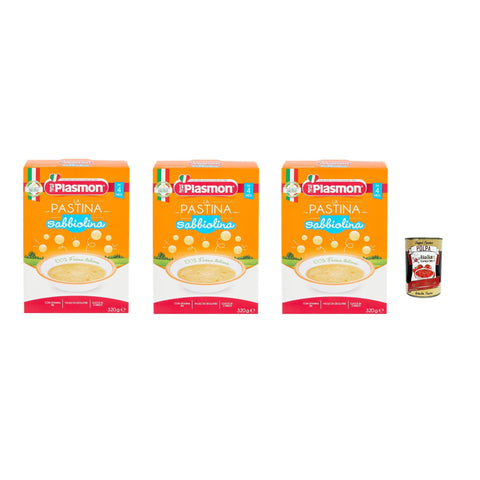 Plasmon Pastina Sabbiolina 320 g da 4 mesi Nudeln & Pasta italienisch Original