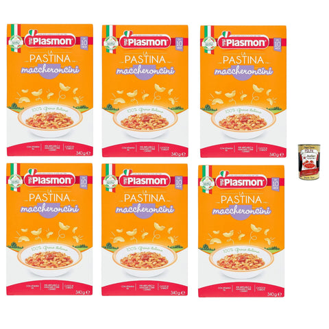 Plasmon Maccheroncini Pastina Infanzia Svezzamento Dai 10 Mesi 340 Grammi Nudeln & Pasta italienisch Original