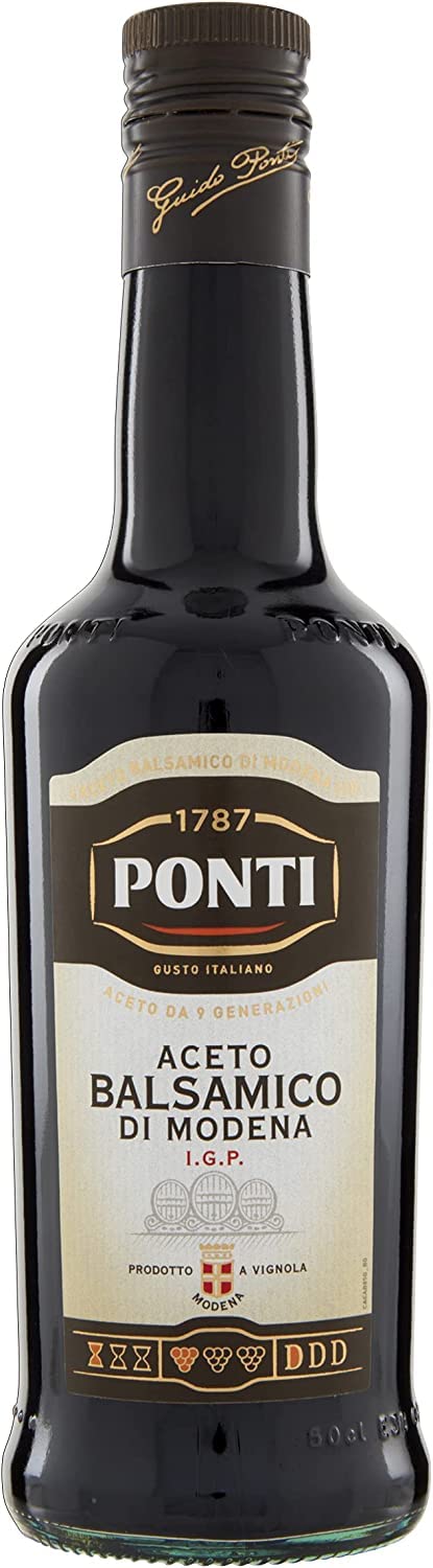 Ponti Aceto Balsamico 'Di Modena' IGP 3x500ml Original italienisch Essig