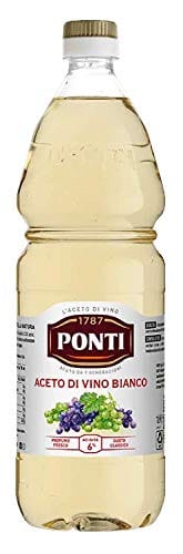 Ponti Essig Ponti Aceto di Vino Bianco / italienischer Weissweinessig 6x 1L = 6L