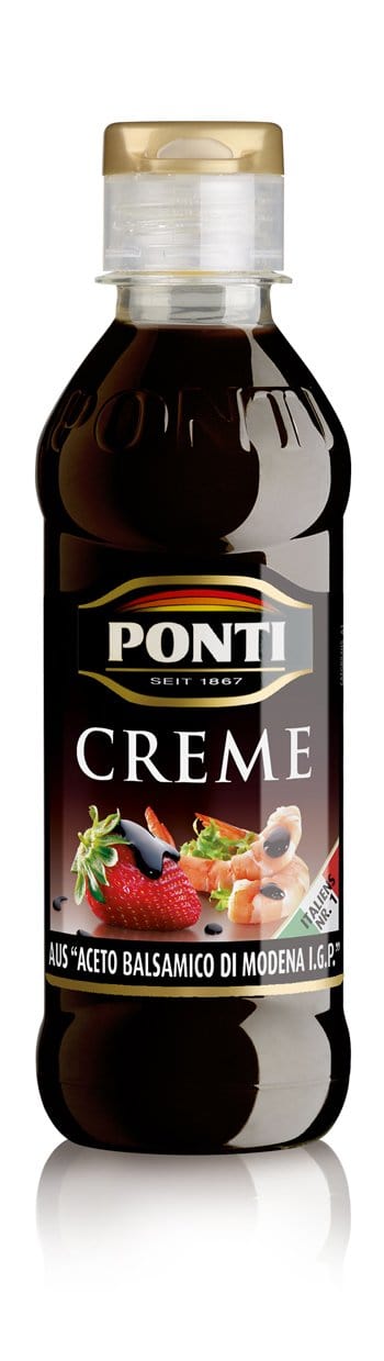 Ponti Essig Ponti Creme aus „Aceto Balsamico di Modena IGP“, 6er Pack (6 x 200 ml) 8001010076568
