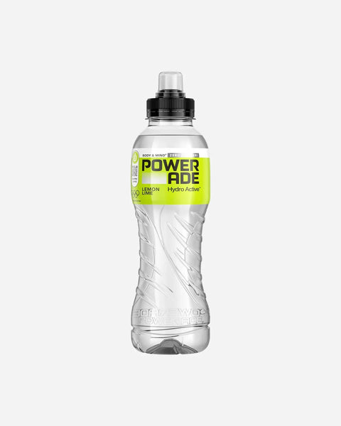 Powerade Energy Drinks 12x POWERADE Active Lemon e Lime Wasser mit Zitronen- und Limettengeschmack – Erfrischendes, kalorien- und zuckerfreies Getränk mit den Vitaminen B3 und B6 – Sportgetränk mit Mikronährstoffen in 500-ml-PET-Einwegflaschen 5449000341563