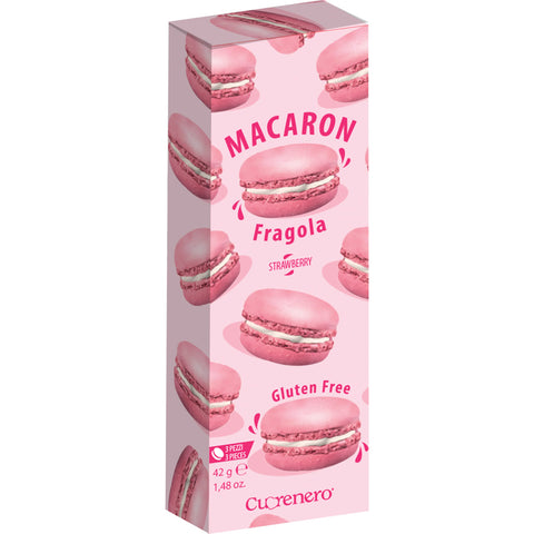 Cuore Cuorenero Macaron Erdbeere 1x42g Original italienisch Desserts