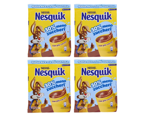 Preparato Solubile Milchpulver mit Geschmack 4x MHD 04/2026 Preparato Solubile Per Bevanda Con Cacao Magro 30% Meno Zuccheri Lösliche Getränkezubereitung mit fettarmem Kakao und 30% weniger Zucker 300 g italienisch 8032804040014