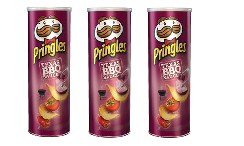 Pringles Texas BBQ Barbecue Patatine Grill 160 g Kartoffel chips italienisch Original