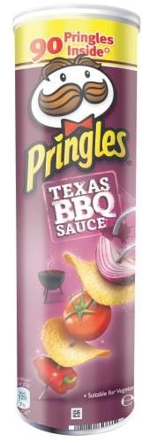 Pringles Barbeque 3er Pack ( Dose) 3x165 g italienisch Original Kartoffelchips