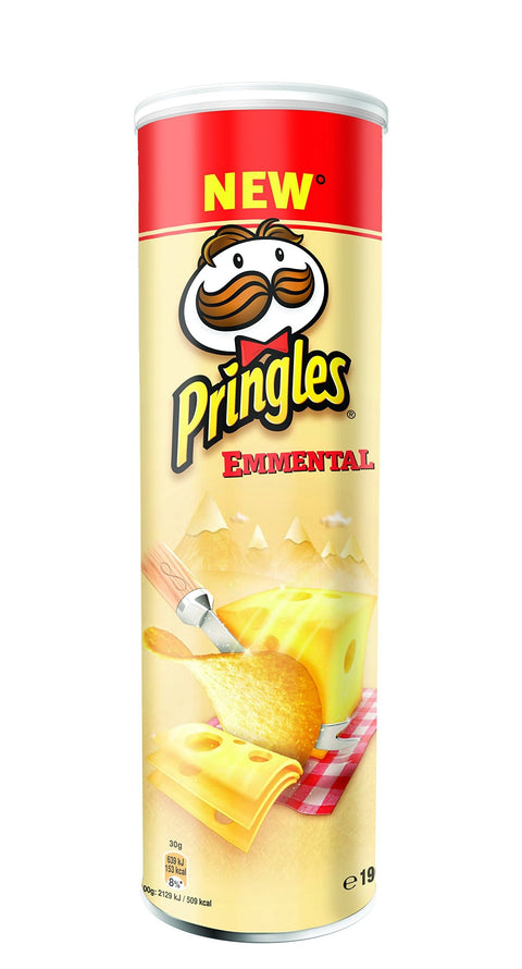 Pringles Chips Pringles Emmental, 190 g 5053990123537