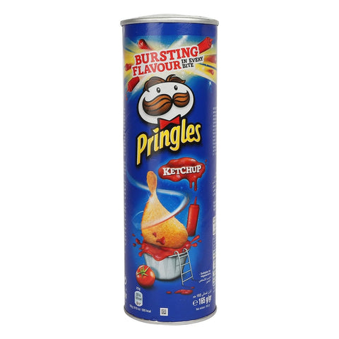 Pringles Perfect Flavour Ketchup Patatine Kartoffel chips 1x160g Original italienisch Sauce