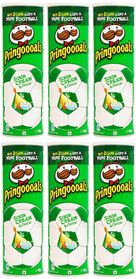 Pringles Chips Pringles Sour Cream and Onion Crisps 165 gr. - [Pack 6]