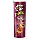 Pringles Texas BBQ Barbecue Patatine Grill Kartoffel chips 160g italienisch Original