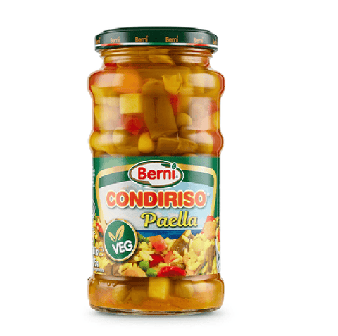 12x Berni Condiriso Paella Gemüsewürzmischung für Reissalate und Paella, 300 g