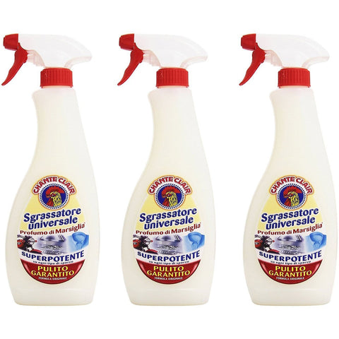 Chante Clair 'Sgrassatore universale' Superpotente 3x750ml Original italienisch Haushalt
