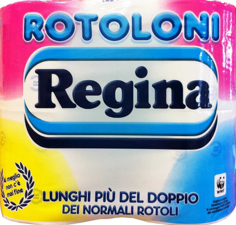 Regina Papier Toilette 4 Rotoloni Toilettenpapiere italienisch Original