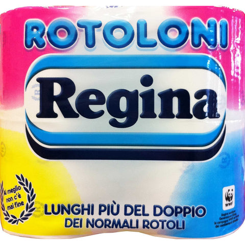 Regina Papier Toilette 4 Rotoloni Toilettenpapiere italienisch Original