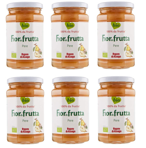 Rigoni di Asiago Fiordifrutta Fruchtaufstrich Birne BIO 250 g Konfitüre Konfitüren italienisch Original