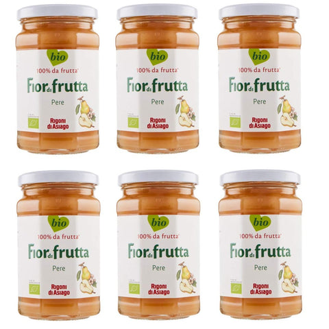 Rigoni di Asiago Konfitüren Rigoni di Asiago Fiordifrutta Fruchtaufstrich Birne BIO 250 g Konfitüre Konfitüren italienisch Original 8001505007329