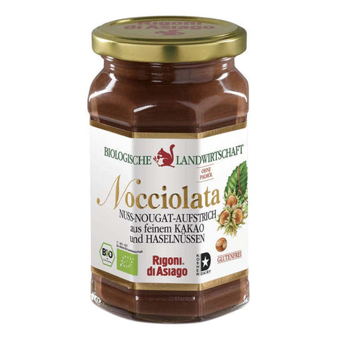Rigoni di Asiago Nocciolata Nuss Nougat Creme Haselnusscreme ohne Palmöl Nuss Nougat Creme ohne Palmöl 6x270g Original italienisch Gebäck