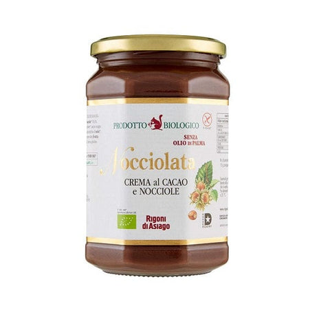 Rigoni di Asiago Streichfähige Creme Rigoni di Asiago Nocciolata Bio glutenfreie Kakao und Haselnusscreme 650g 8052575090148