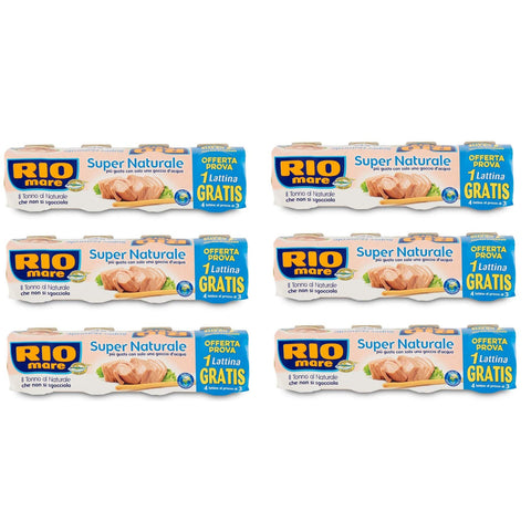 Rio Mare Super Naturale Tonno 56 g Thunfisch Natürlichen Aquarienfischfutter italienisch Original