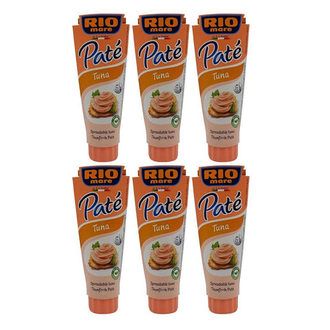 Rio Mare Pate patè Tonno Thunfischcreme Brotaufstrich Streichfähiges 100 g 6x italienisch Original