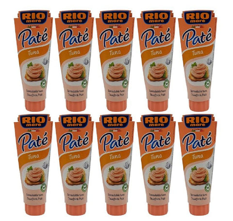 Rio Mare Fleisch, Geflügel & Wild 10x Rio Mare Pate patè Tonno Thunfischcreme 100g Brotaufstrich Streichfähiges 8004030069008