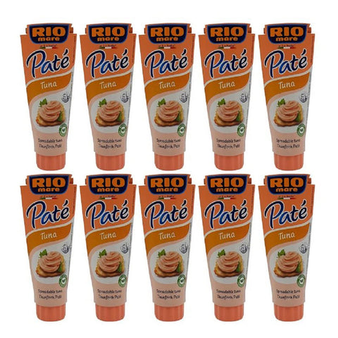 Rio Mare Pate patè Tonno Thunfischcreme Brotaufstrich Streichfähiges 10x 100g Original italienisch