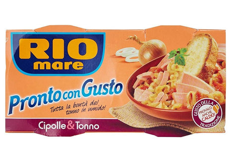 Rio Mare Fleisch, Geflügel & Wild 12x Rio Mare Tonno e Cipolle fertiggerichte Thunfisch und Zwiebel 2x160g Instant food 8004030290068