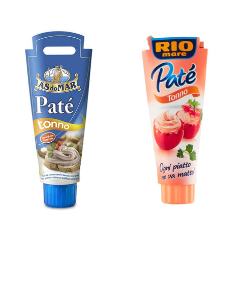 Rio Mare Patè Tonno Streichcreme Thunfischcreme Streichfähige AS do MAR Patè Tonno 100 g 100 g 1x italienisch Original