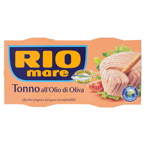 Rio Mare Thunfisch in Olivenöl 2x160g Original italienisch Feinkost