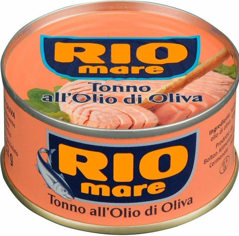 24x80 g Rio Mare Tonno olio di oliva 2x mega pack (12x80 g) tuna in olive oil italienisch Original Öl + gratis Polpa 400 g