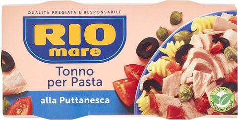 Rio Mare 160 g Rio Mare Thunfisch in Olivenöl mit Gemüse Per Pasta Puttanesca 2x160 g italienisch Original