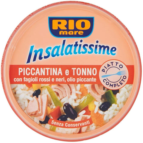 Rio Mare Fleisch, Geflügel & Wild 3x Rio mare Insalatissime tonno piccante würziger Thunfisch 220g 8004030830165