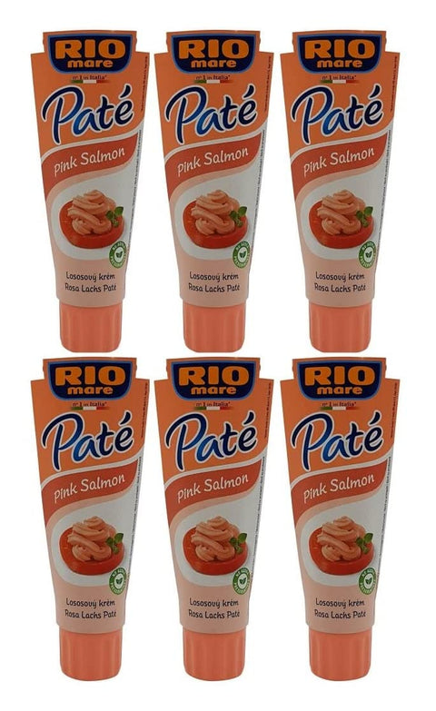 Rio Mare Patè Tonno Salmone rosa Lachs Thunfischcreme Streichfähige 6x 100g Original italienisch