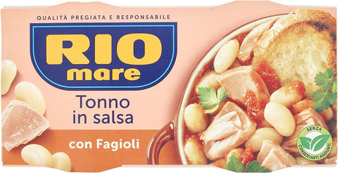 Rio Mare Fleisch, Geflügel & Wild 6x Rio Mare tonno e fagioli fertiggerichte Thunfisch Bohnen 2x160g Instant food 8004030292109