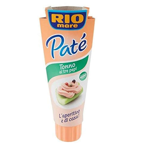 Rio Mare Fleisch, Geflügel & Wild Rio Mare Patè Tonno 3 tre pepi Thunfischcreme 3 paprika 100 g Streichfähiges Fleisch, Geflügel & Wild italienisch Original