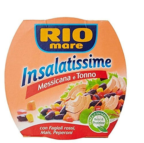 Rio Mare Fleisch, Geflügel & Wild Rio Mare Tonno Insalatissime Messicana Thunfisch rote Bohnen, Mais & Paprika 8004030026018