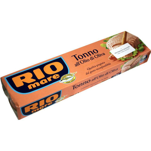 Rio Mare RIOMARE Tonno al Olio di Oliva Thunfisch in Olivenöl ( Dose) 4x80 g italienisch Original