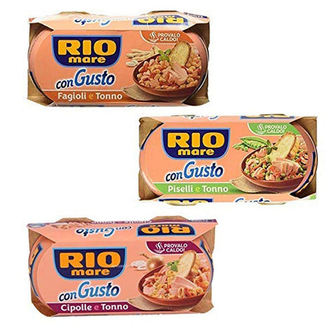 Rio Mare TESTPAKET 18 Rio Mare con gusto fertiggerichte Thunfisch Instant food ( 18 x 160g italienisch Original